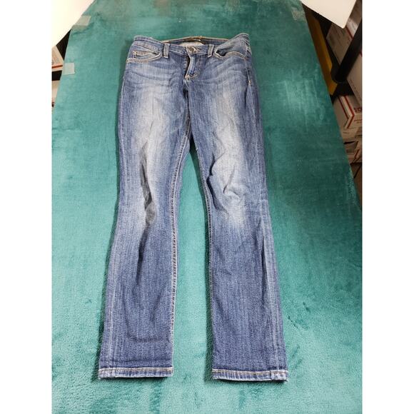 Joes Jeans Size 26 Womens Blue Stretch Denim Pants Ladies Mid Rise Aubree Skinny - Picture 2 of 14